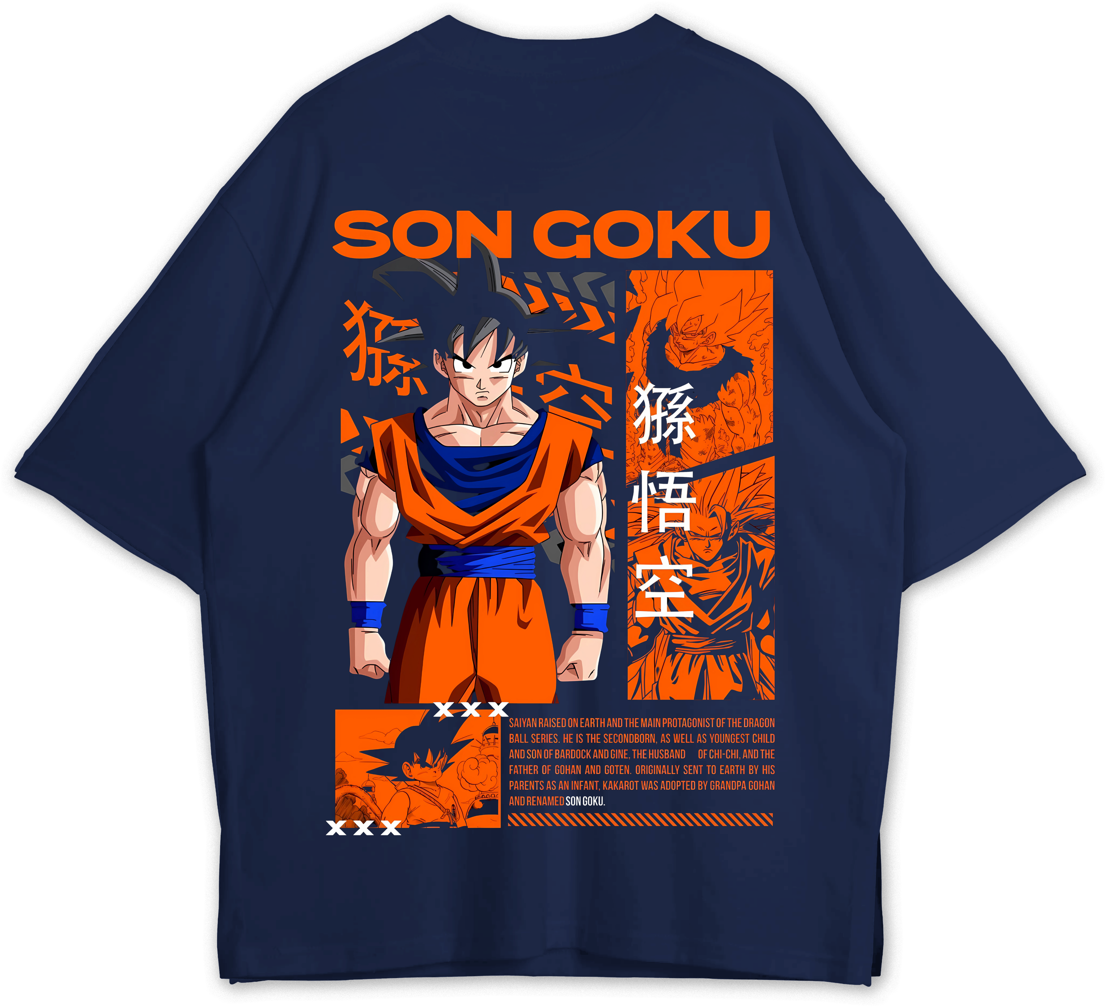 SAIYAN LEGACY- SON GOKU OVERSIZE TEE