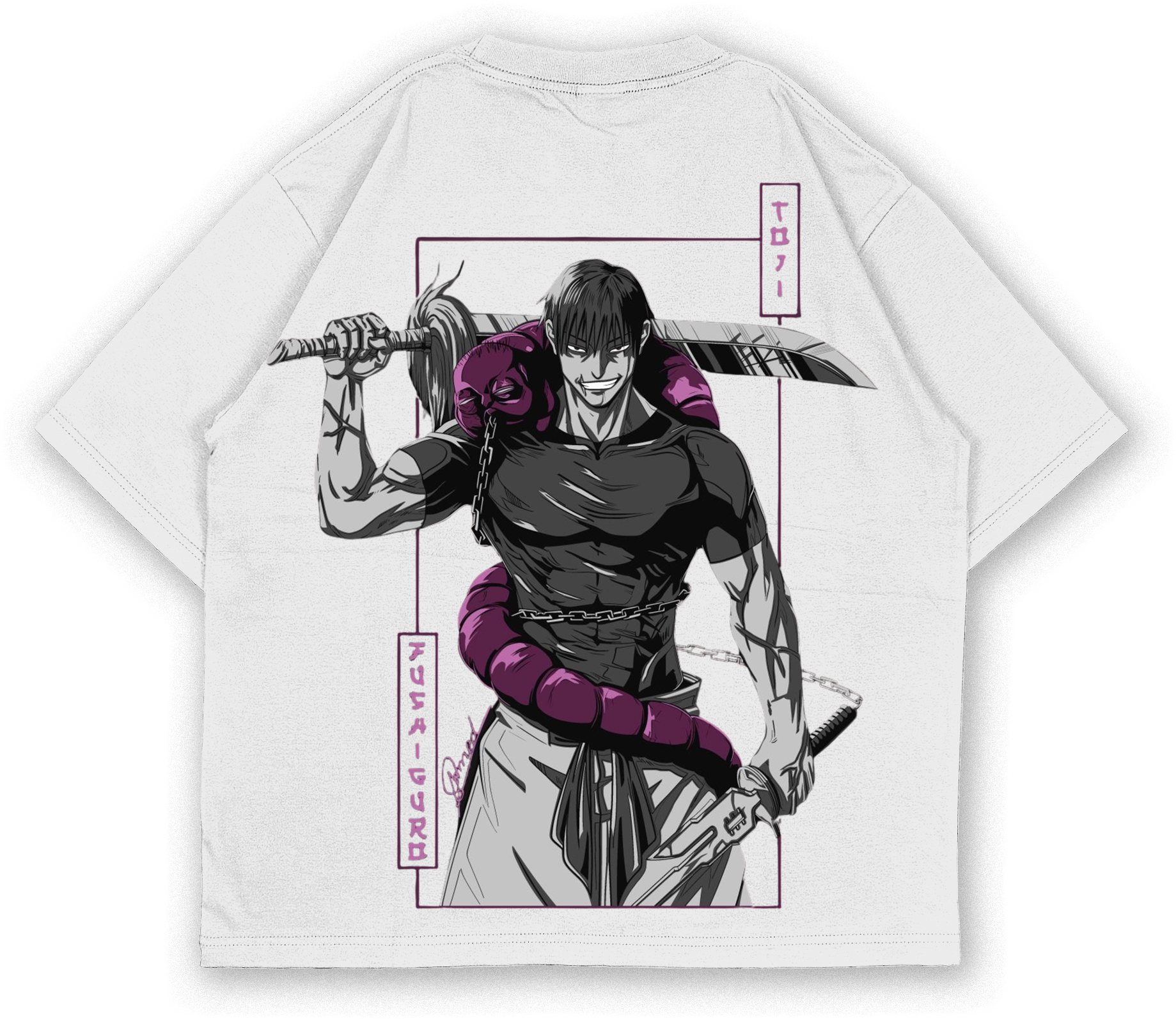 GHOST OF ZENIN - UNISEX OVERSIZE TEE