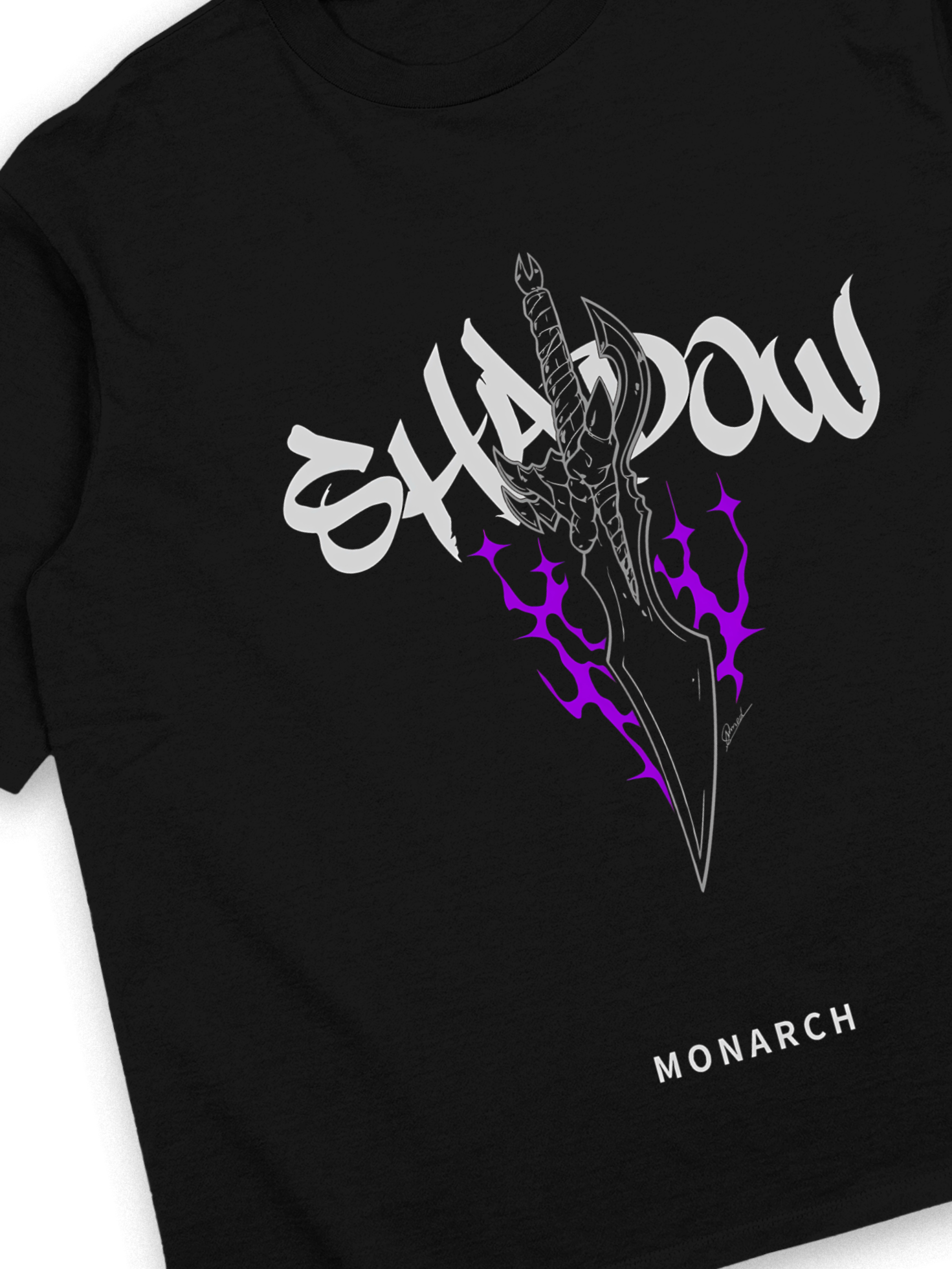 SHADOW MONARCH - UNISEX OVERSIZE TEE