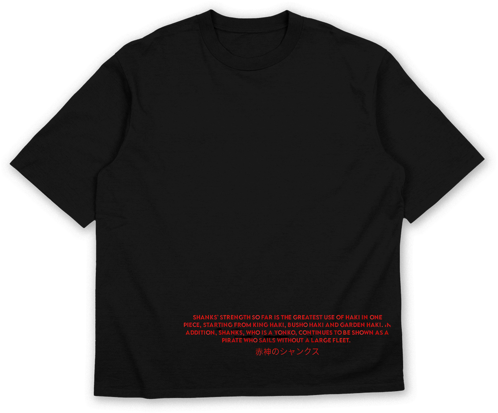 RED EMPEROR - UNISEX OVERSIZE TEE