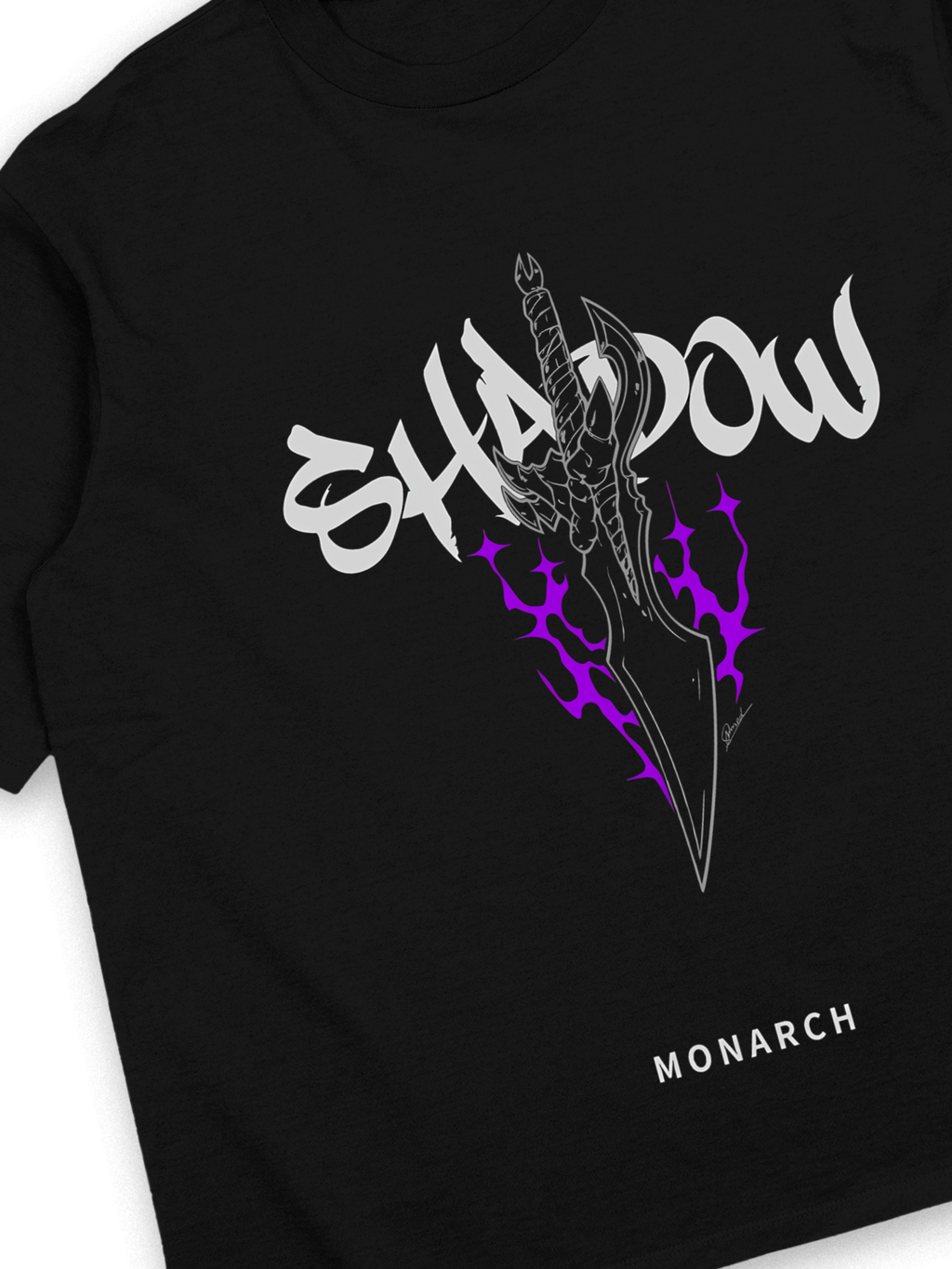SHADOW MONARCH - UNISEX OVERSIZE TEE